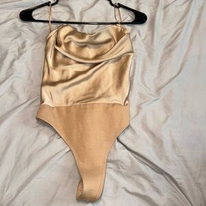 Meshki Size small nude Corset bodysuit